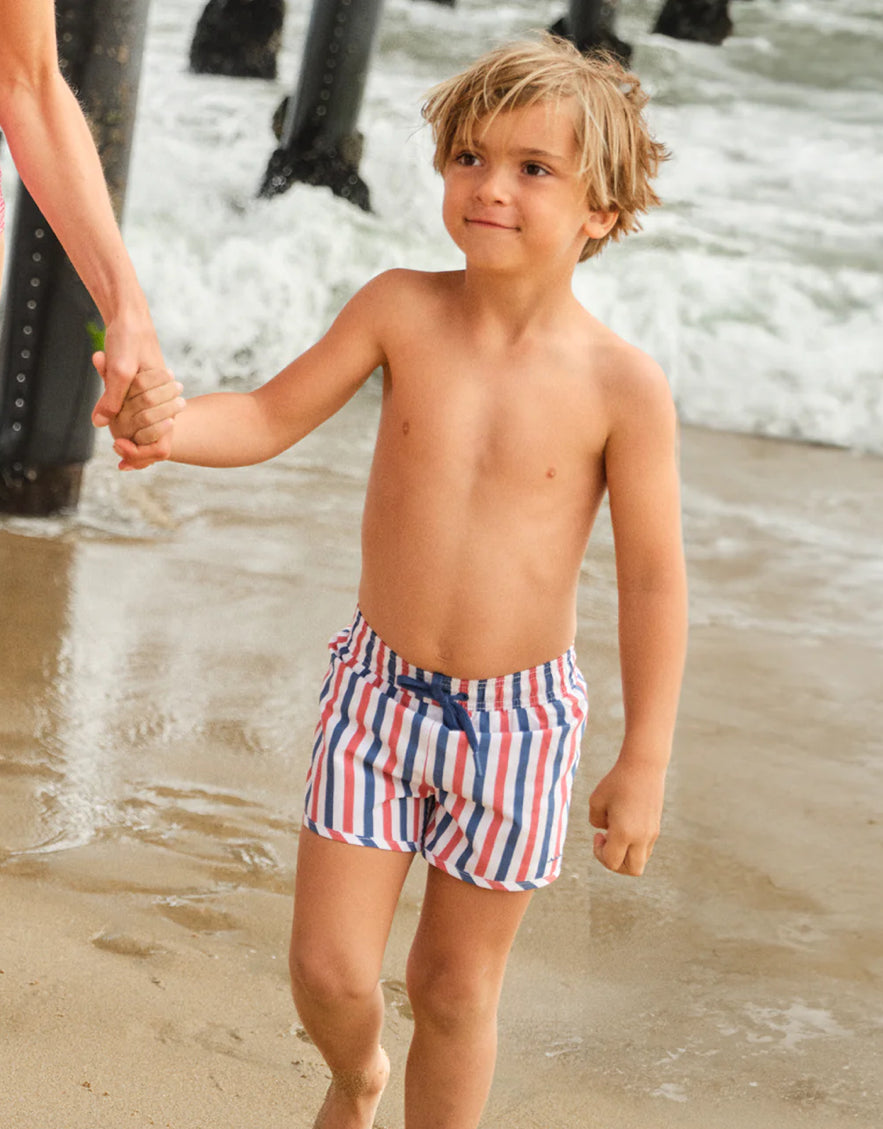 Navy Stripe Boardie main image 0