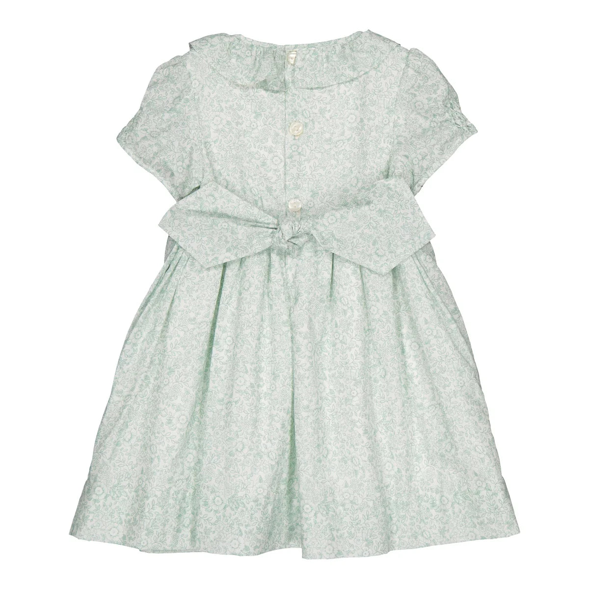 Domitille Green Toile Dress – Children's Edit