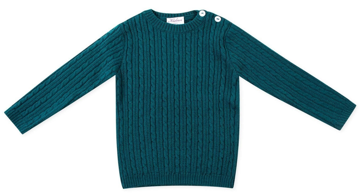 Simon Cableknit - Blue Sky main image 1
