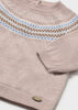 3-Piece Knit Set - Brown/Blue