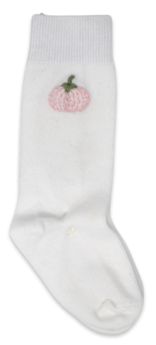 Kelsey Knee High Socks - Pink Pumpkin – Children's Edit