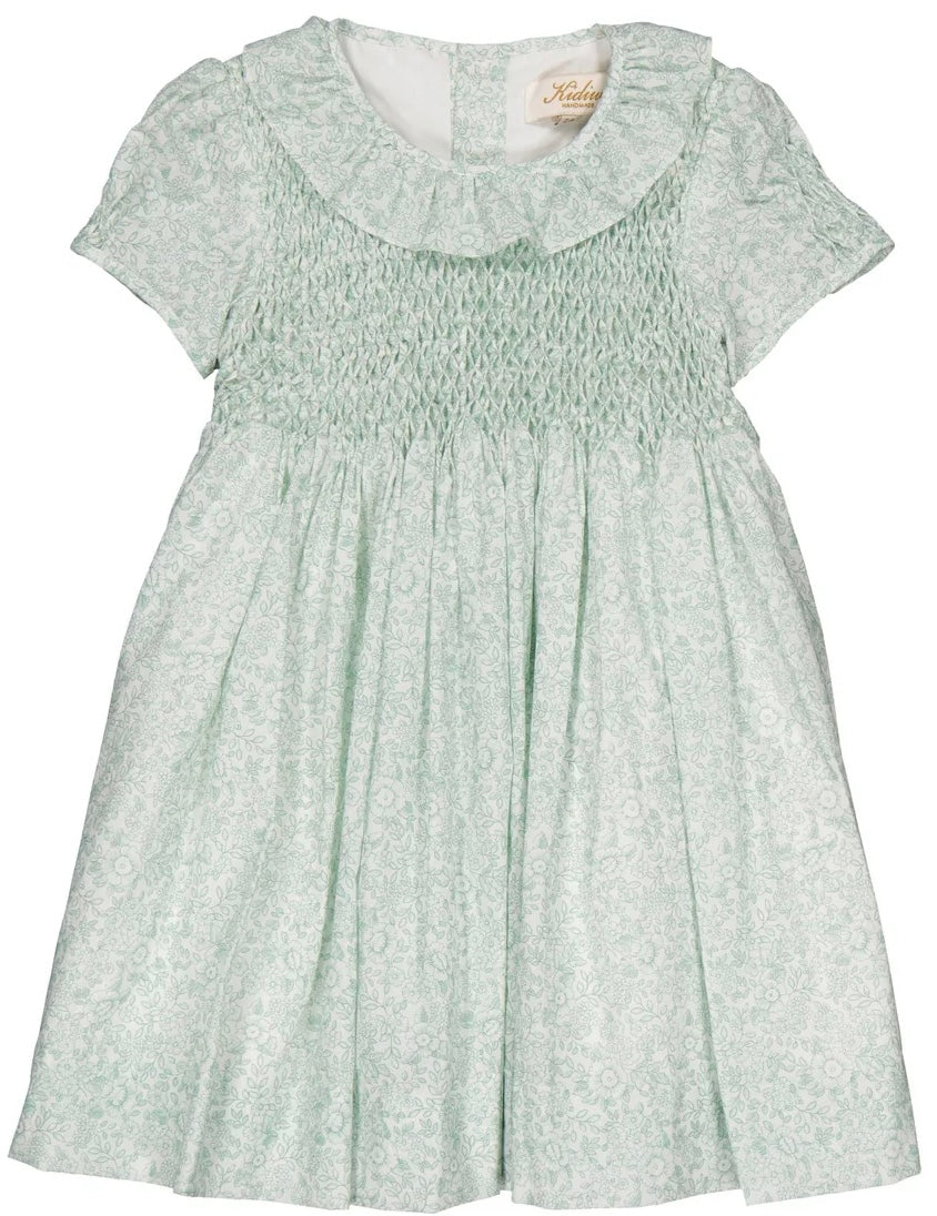Domitille Green Toile Dress Children's Edit Domitille Green Toile Dress Children's Edit