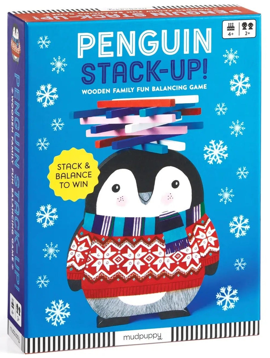 Penguin Stack-Up Wooden Balancing Game – Children's Edit