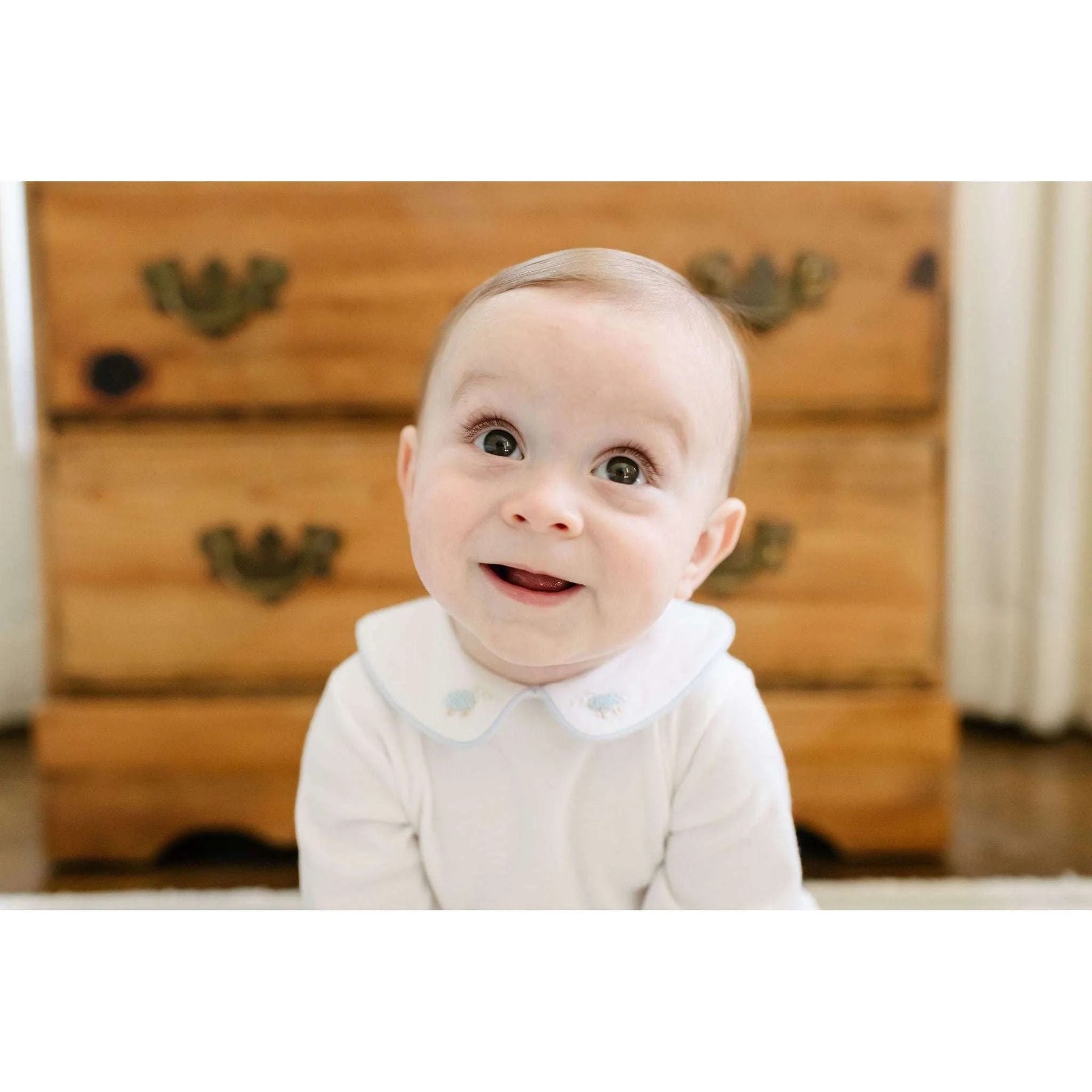 Little Bo Peep Footie Ecru Children s Edit